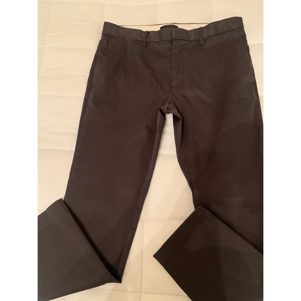 Banana Republic Gray Chino Cotton Men's Pants Regular Fit Straight Size‎ 33 x 30